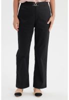 Pantalón Mujer Gabardina Negro- ll