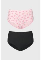 Calzón Mujer Bipack Pantaleta Tiro Alto Palo Rosa