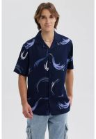 Camisa Hombre Full Rapport Azul Oscuro