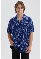 Camisa Hombre Full Rapport Azul Marino