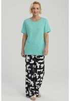 Polera Mujer Con Tachas Turquesa