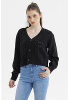 Sweater Mujer Juvenil Negro - lll