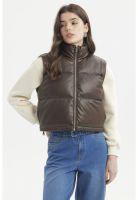 Parka Mujer Juvenil Café Oscuro