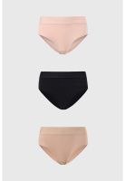 Calzón Mujer Tripack Bikini Damasco