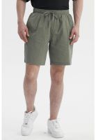 Bermuda Hombre Calce Recto Verde Militar