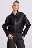 Chaqueta Mujer Bomber Negro