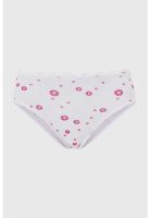 Calzón Pantaleta Detalle Cinta Blanco