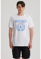 Polera Hombre Oversize Print Blanco