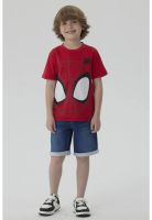 Polera Niño Spidey Rojo