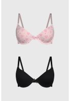 Sostén Mujer Bipack Rapport Palo Rosa