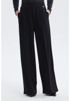 Pantalón Mujer Calce Recto Negro - V