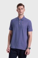 Polera Hombre Piqué Azul