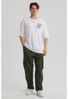 Polera Hombre Print Oversize Blanco - lll