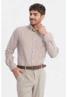 Camisa Hombre Slim Beige
