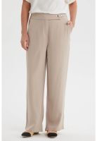 Pantalón Mujer Detalle Pretina Arena