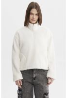 Polar Mujer Corderito Medio Cierre Crudo