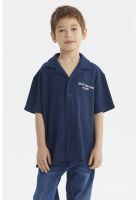 Camisa Niño Teen Azul