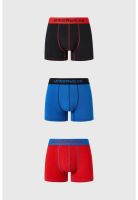 Bóxer Hombre Tripack Corto Rojo