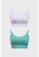 Sostén Mujer Bipack Peto Liso Aqua