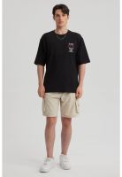 Polera Hombre Print Oversize Negro - lV