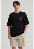 Polera Hombre Print Oversize Negro - lV