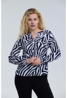 Blusa Mujer Satín Blanco