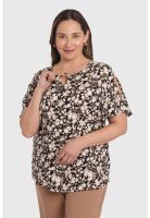 Blusa Mujer Estampada Negro - ll