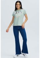 Jeans Mujer Flare Monse Azul