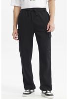 Pantalón Buzo Hombre Cargo Ajustable Negro