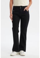 Jeans Mujer Flare Tiro Alto Negro - ll