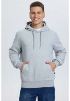 Polerón Hombre Hoodie Gris Melange
