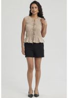 Short Mujer Pretina Elasticada Negro