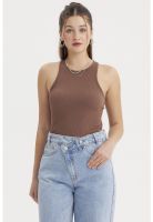 Peto Mujer Musculosa Cafe