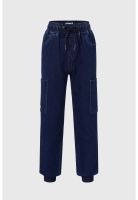 Jeans Niño Cargo Azul - lll