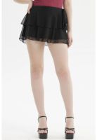 Short Mujer Vuelos Con Lazo Negro