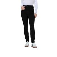 Jeans Mujer Skinny Con Polar Negro - ll