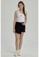 Peto Niña Tirante Con Mostacilla Blanco