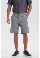 Bermuda Hombre Chino Print Gris