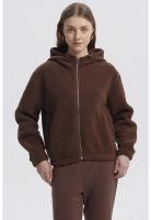 Polar Mujer Peludo Cafe Oscuro