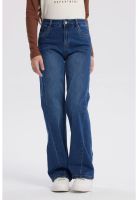 Jeans Niña Wide Leg Azul - lV