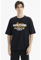 Polera Hombre Oversize Brooklyn Negro