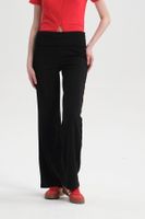 Pantalón Mujer Flare Pretina Negro