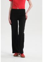 Pantalón Mujer Flare Pretina Negro