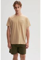 Polera Hombre Con Bolsillo Contraste Kaki