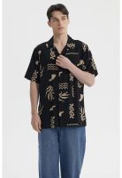 Camisa Hombre Rapport Negro- ll