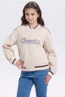 Chaqueta Niña College Beige