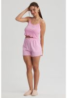 Pijama Mujer Crop Rosado- ll
