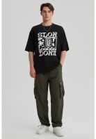 Polera Hombre Print Oversize Negro - lll