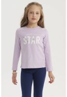 Polera Niña Básica Toddler Lila