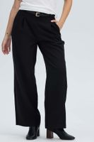 Pantalón Mujer Sastrero Sin Pretina Negro